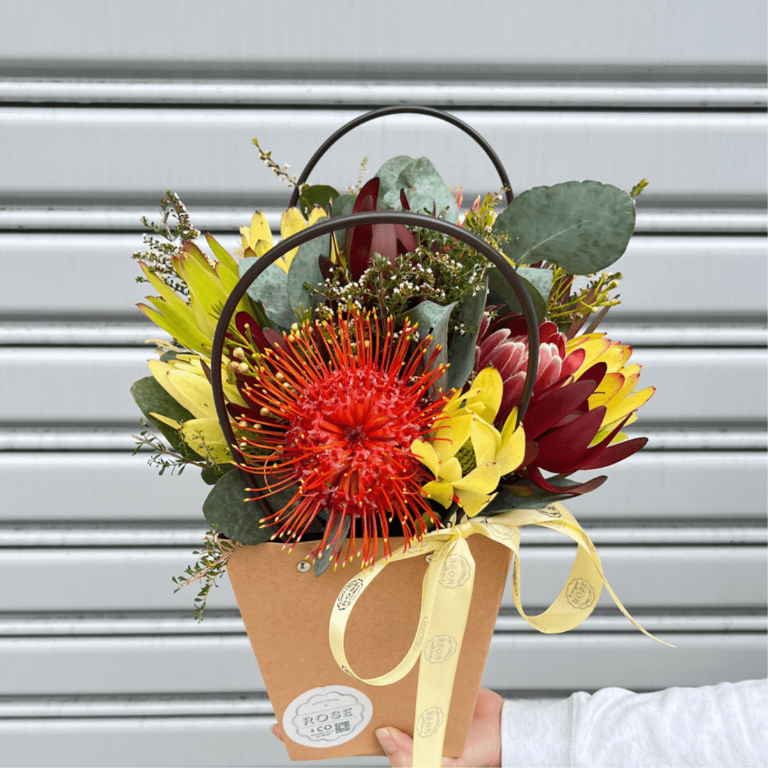 Native Flower Handbag - ROSE & CO