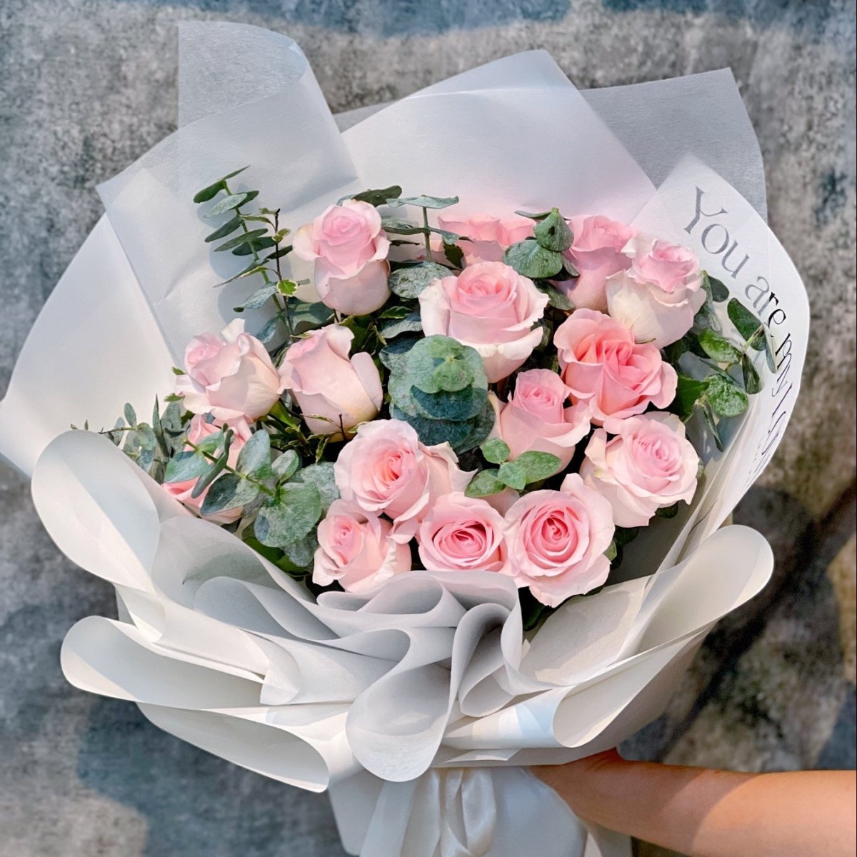 Pink Rose Bouquet - ROSE & CO