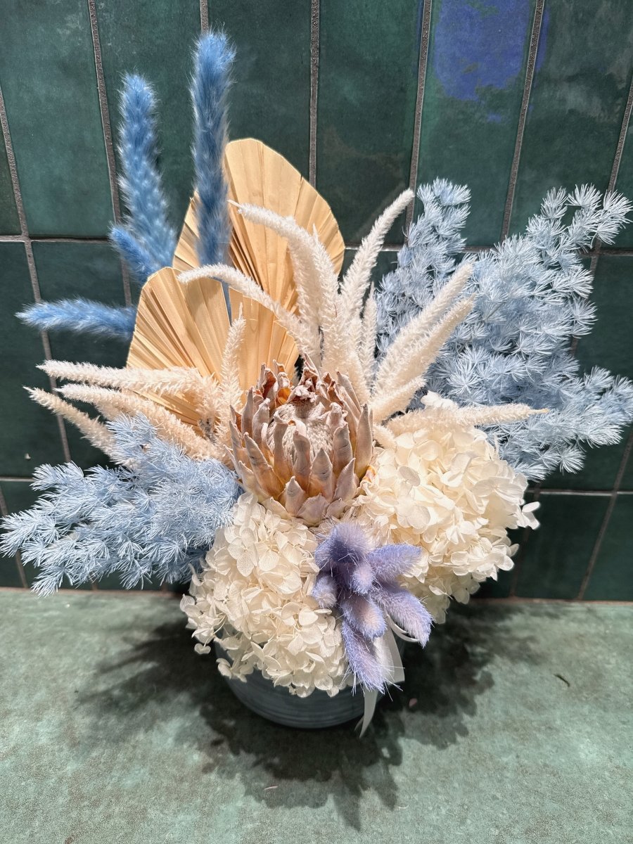 Preserved Arrangement in Ceramic Pot - ROSE & CO