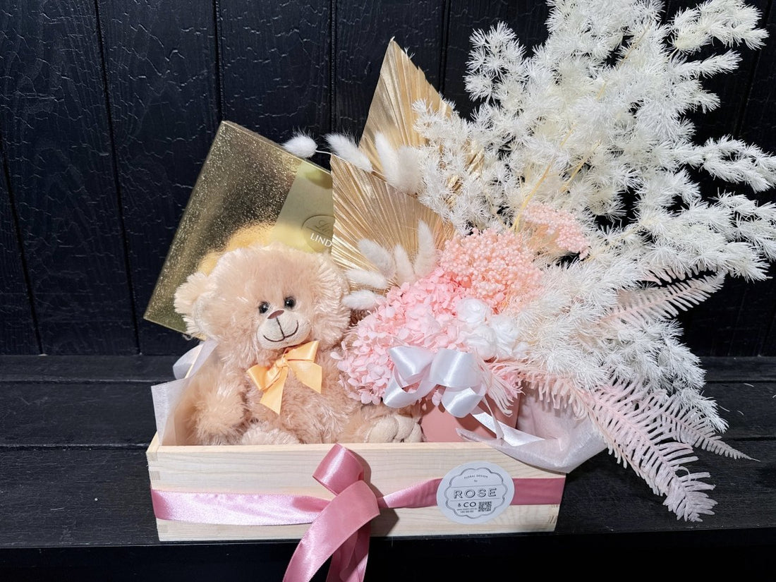 Preserved Flower Hamper - ROSE &amp; CO