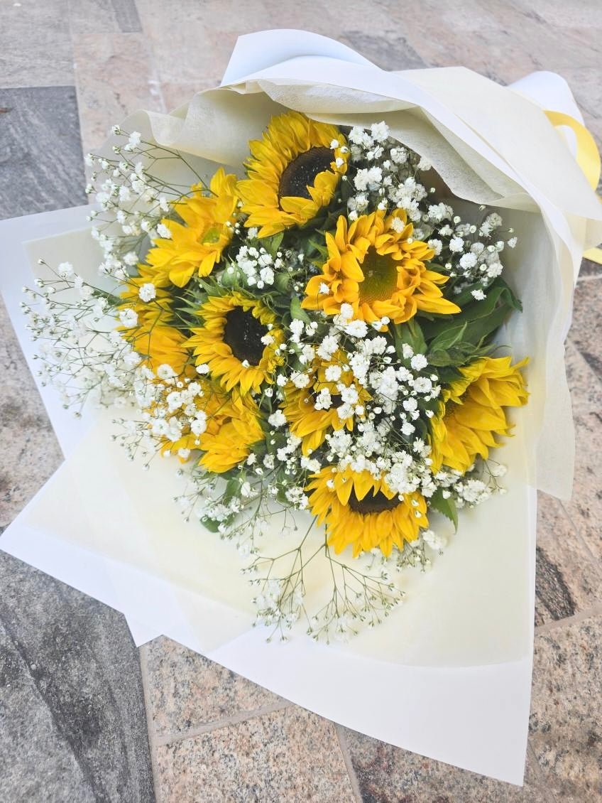 Sunflowers with Baby&