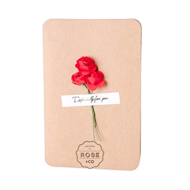 Add Preserved Flower Gift Card - ROSE &amp; CO