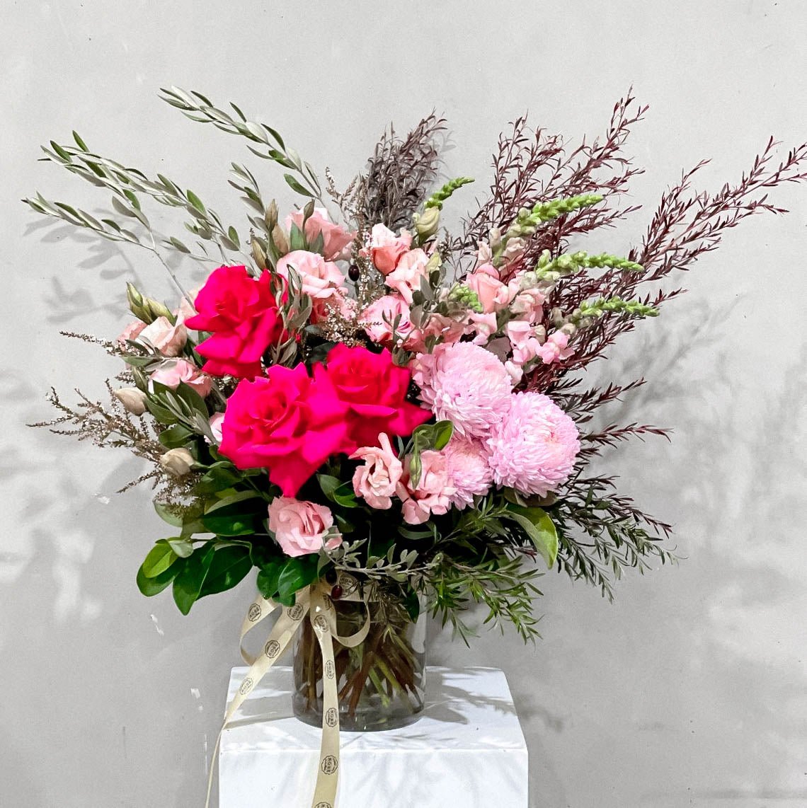 Pretty in Pink (inc Vase) - ROSE &amp; CO